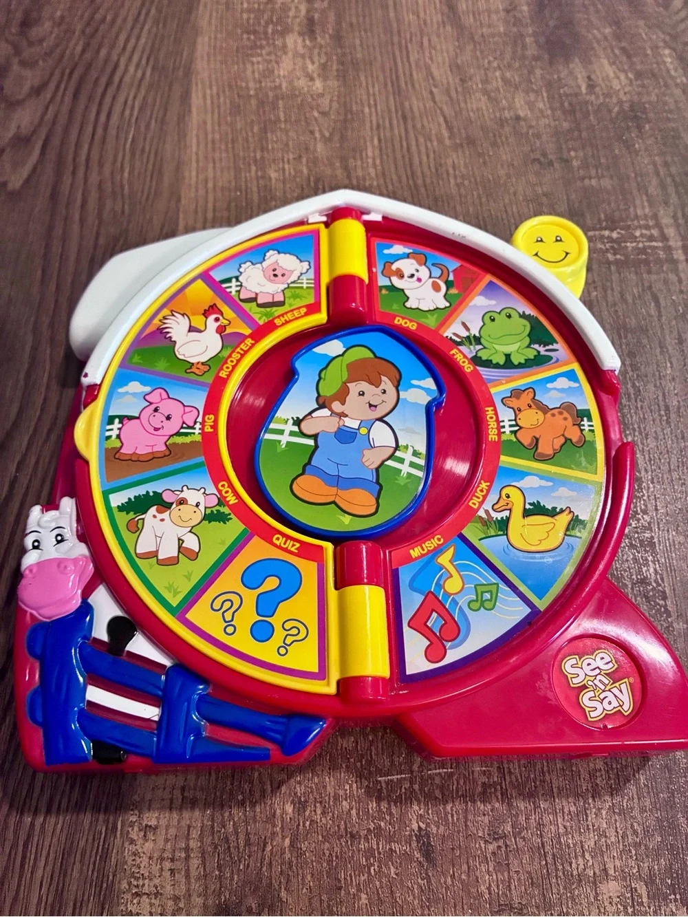 Old Macdonald “See N Say” Spin Wheel
